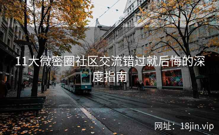 11大微密圈社区交流错过就后悔的深度指南